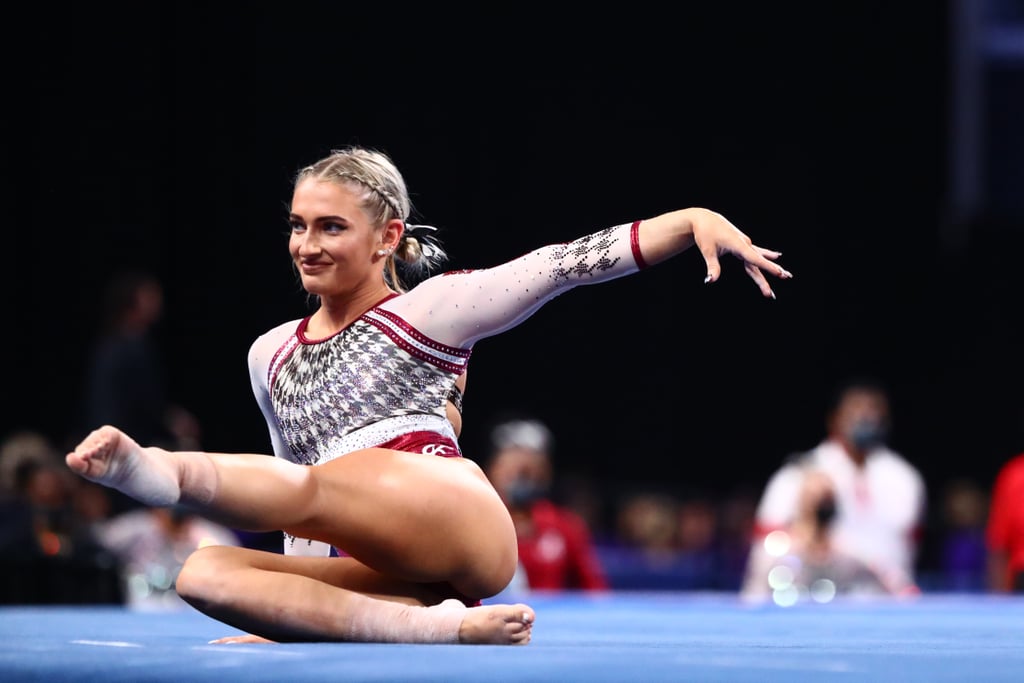 2021 NCAA Women's Gymnastics Floor Co-Champion: Lexi Graber