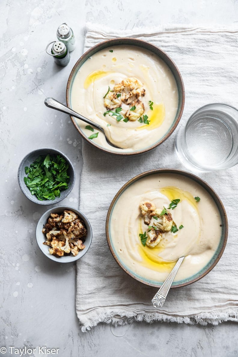 Dairy-Free Vegan Cauliflower Soup