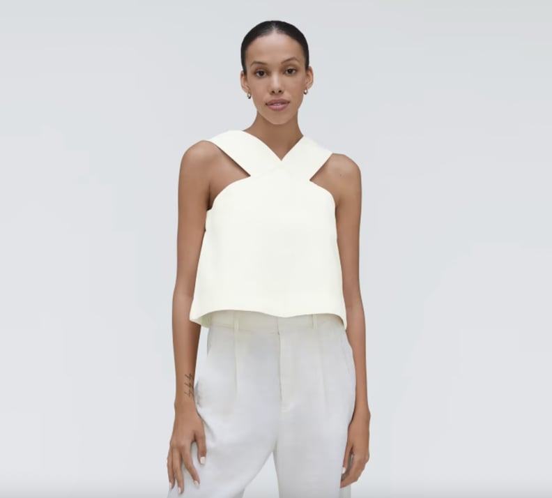 July Must Have: Everlane Cross-Front Apron Top