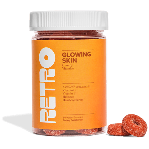 O Positiv Retro Glowing Skin Gummy Vitamin