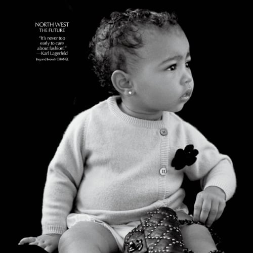 North West in CR Fashion Book | Pictures