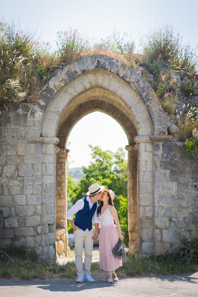 Engagement Shoot in Lavender Fields of Provence, France