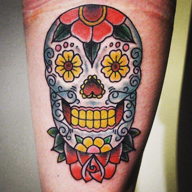 Sugar Skull Tattoo Inspiration Popsugar Latina