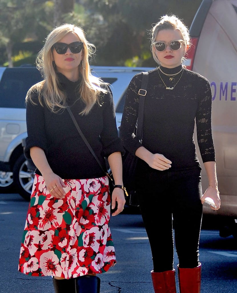 Reese Witherspoon With Ava Phillippe in LA November 2016