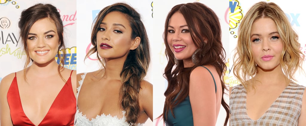 The Pretty Little Liars Cast at the 2014 Teen Choice Awards