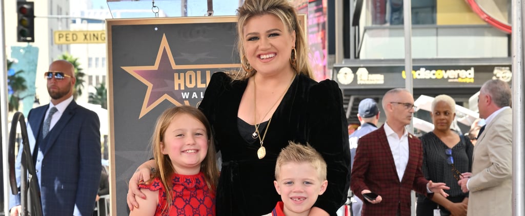 Kelly Clarkson Celebrates Her Star on the Walk of Fame With Her Kids, River and Remington
