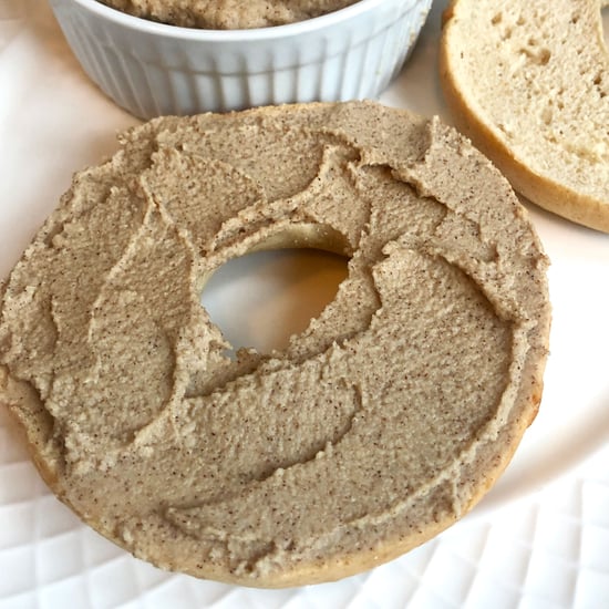 Vegan Maple Cinnamon Cream Cheese Made With Cashews