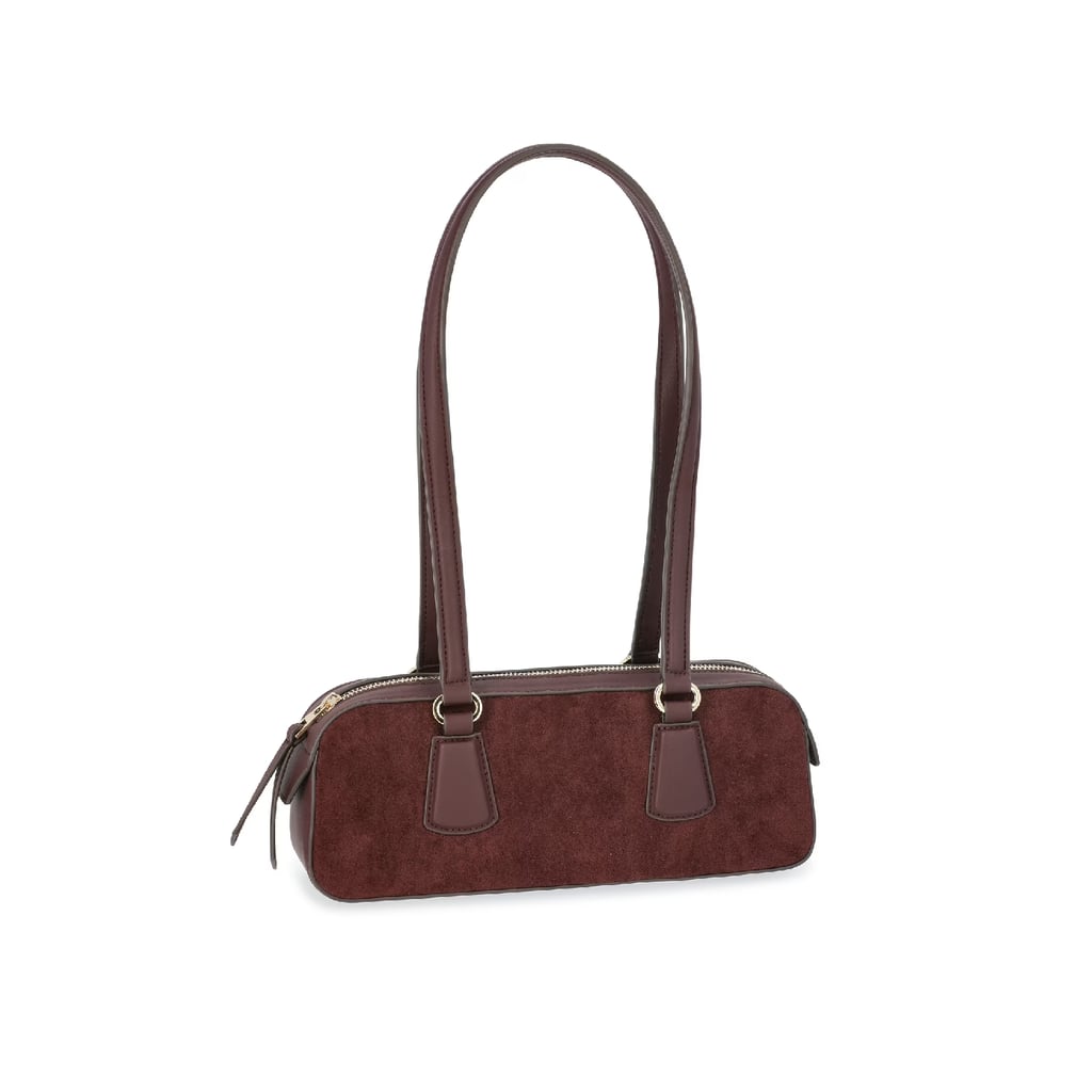 Scoop Small East West Faux Suede Shoulder Bag ($22, originally $28)
One of the coolest things to happen in 2021 was fashion designer Brandon Maxwell becoming creative director for Walmart's Free Assembly and Scoop brands. Since then, he's been quietly dropping incredible designs at super affordable prices. I keep tabs on every season's new releases, including this handbag, which looks way more expensive than it is.