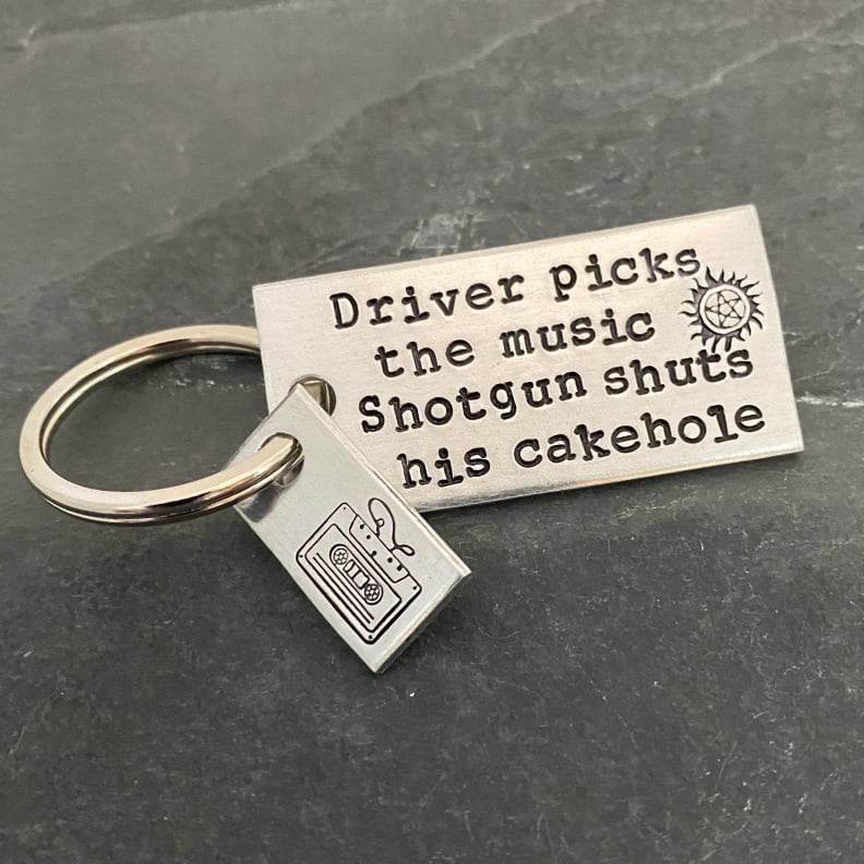 For Your Favorite Driver: A "Supernatural"-Inspired Keychain