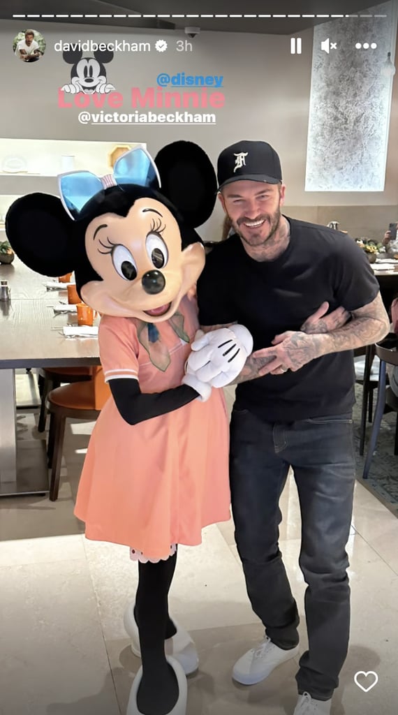 David, Victoria Beckham Take Family to Disney World | Photos