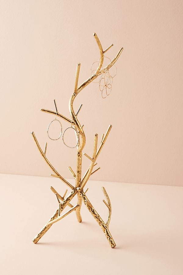 Golden Branch Jewellery Stand