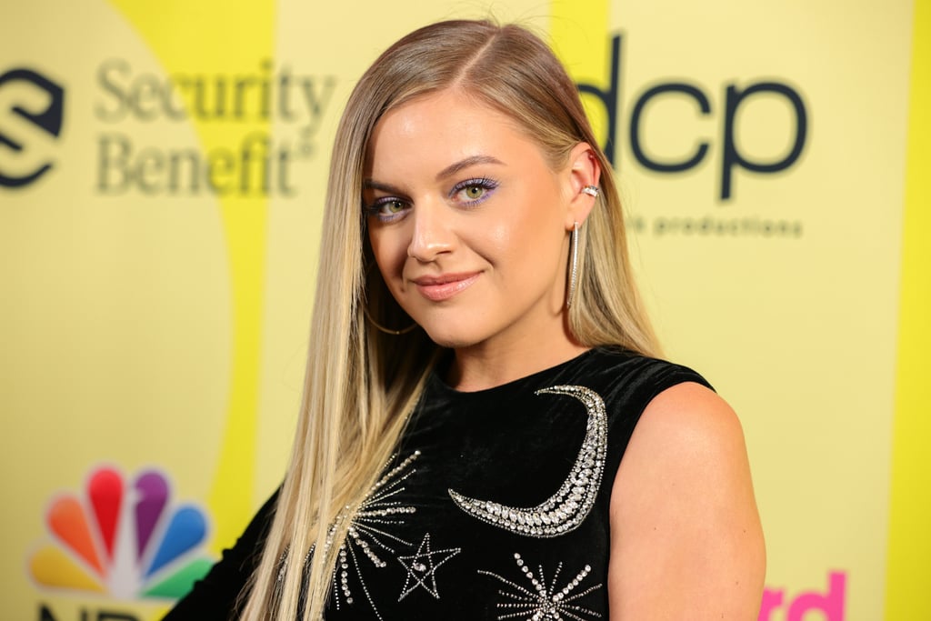 Kelsea Ballerini's Purple Eyeliner