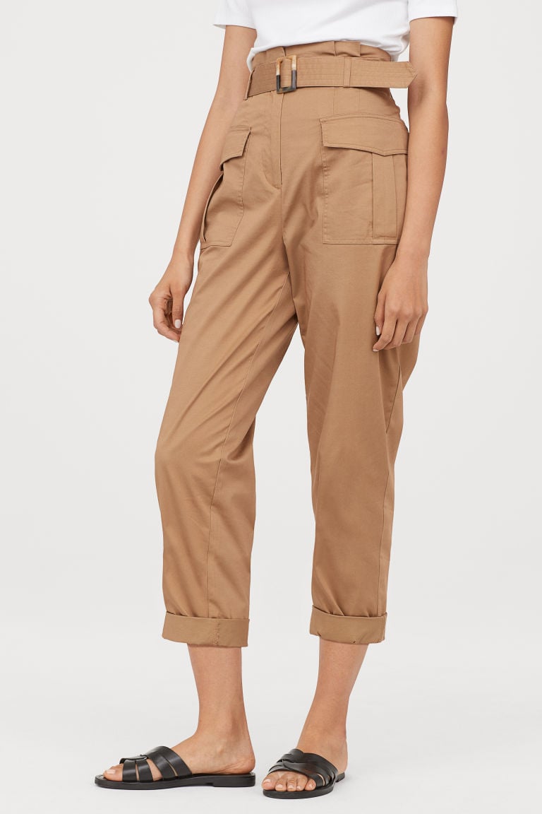 H&M Utility Pants With Belt