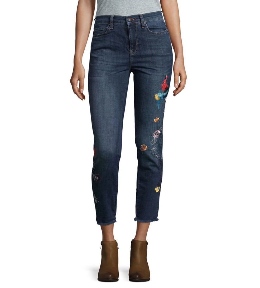 Blake Lively's Patchwork Jeans 