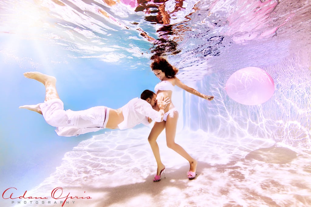 "After doing some research on safety and pregnancy, I realized that being in the water was not only safe when done right, but recommended for pregnant women, as it is a great way to relieve stress off their backs and joints."