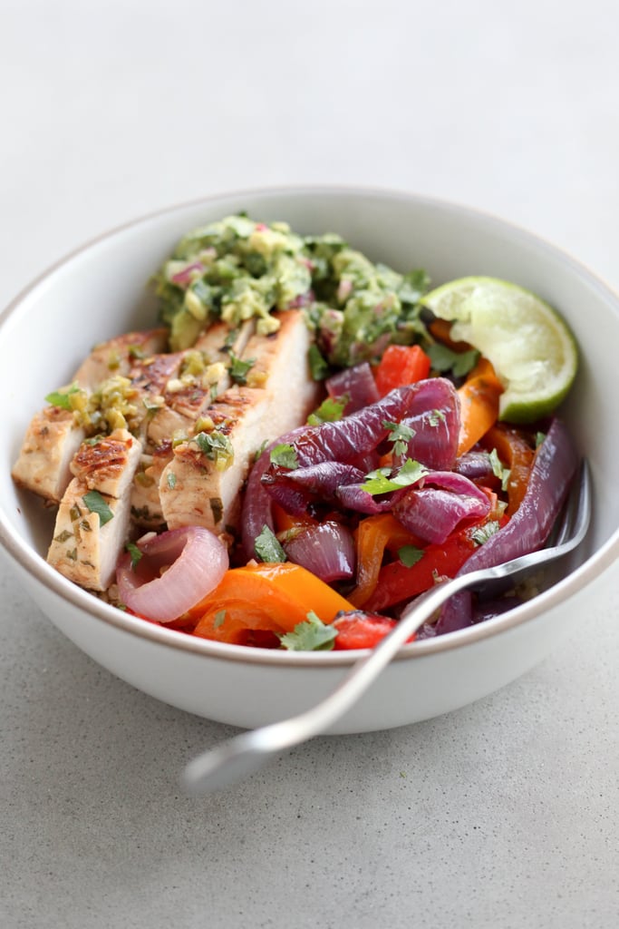 Chicken Fajita Bowls With Quinoa