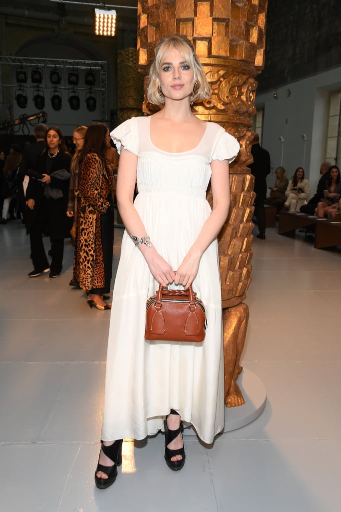 Lucy Boynton at the Chloé Fall 2020 Show