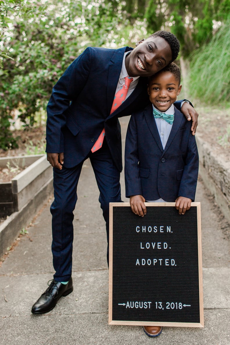 Photos From Michael and Dayshawn's Adoption Day
