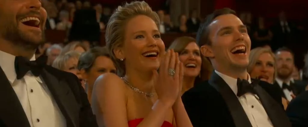 Jennifer Lawrence's Boyfriend, Nicholas Hoult, at the Oscars