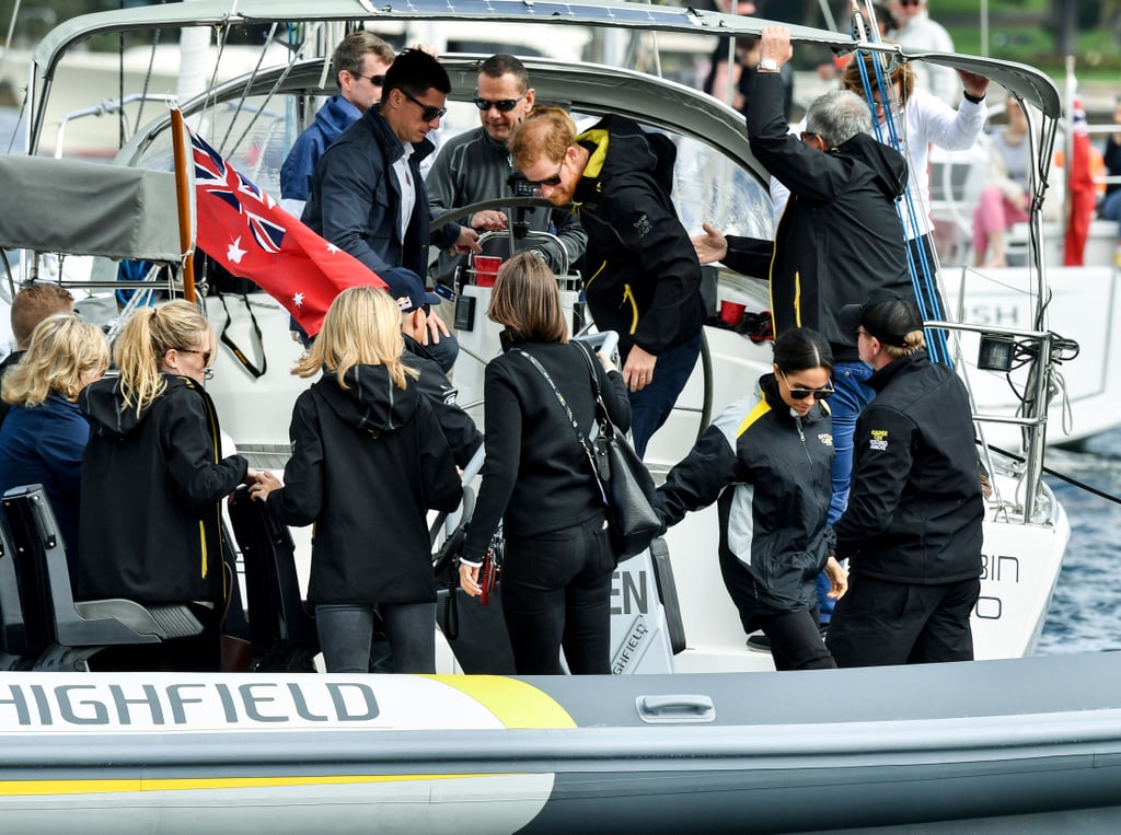 American Sailor Hugs Prince Harry at the Invictus Games 2018