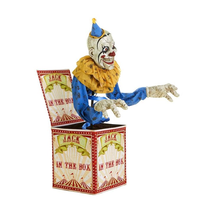 6Foot Animated LED JackintheBox Halloween Decoration 6Foot Jack