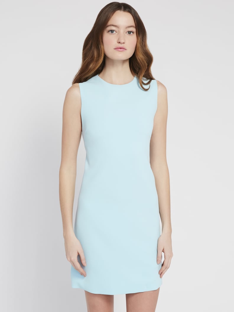 Alice + Olivia Coley Crewneck A-Line Mini Dress