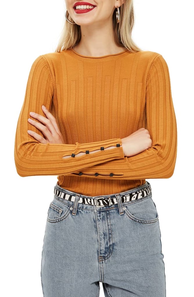 Topshop Ribbed Sweater