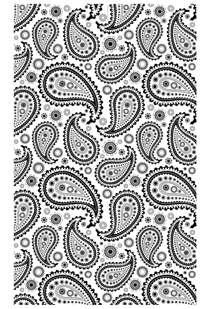 paisley adult coloring pages