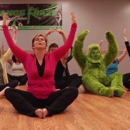 The Grinch Does Yoga
