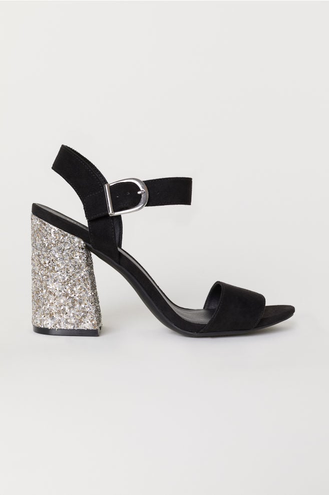 H&M Block-Heeled Sandals