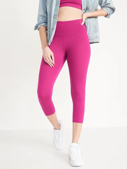 Old Navy High-Waisted PowerPress Crop Leggings