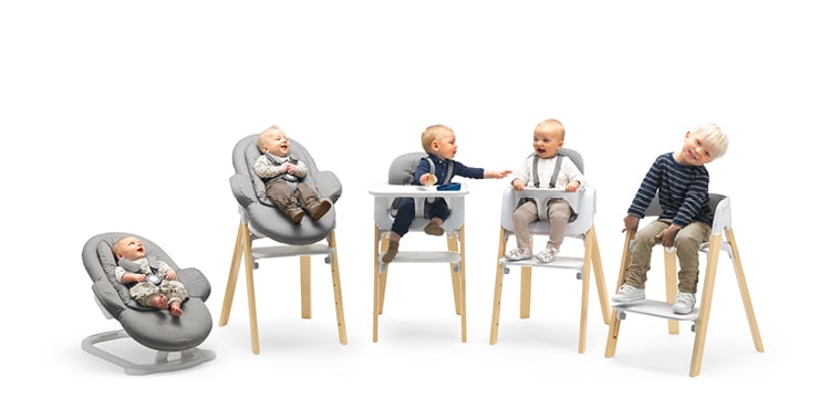 Stokke Steps Three-in-One Bouncer/High Chair