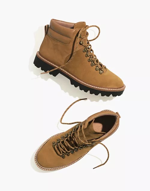 Cute Hiking Boots: Madewell The Citywalk Lugsole Hiker Boot