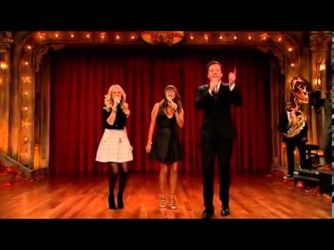 The Holiday Medley With Carrie Underwood And Rashida Jones The Best Of Jimmy Fallon S Late Night Skits Popsugar Entertainment