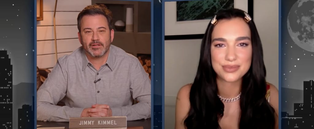 Dua Lipa Responds to Pregnancy Rumors on Jimmy Kimmel Live