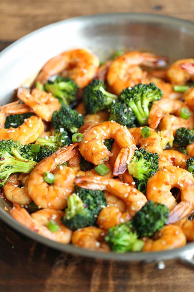 Shrimp and Broccoli Stir-Fry