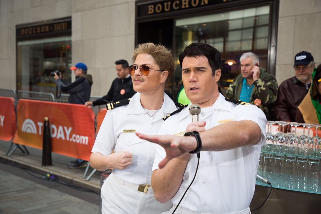 Jenna Bush Hager and Peter Alexander as Top Gun Characters