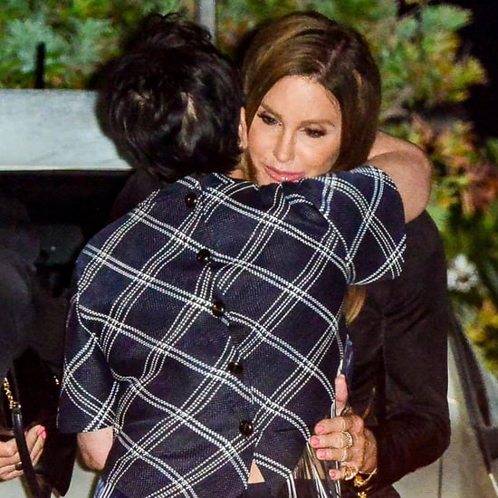 Caitlyn and Kris Jenner Hug at Nobu | Pictures