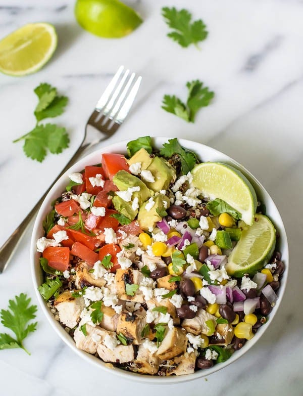 Quinoa Burrito Bowl