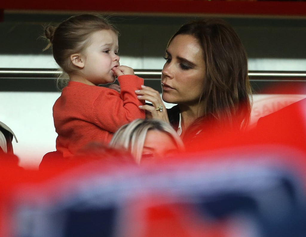 Cute Photos of Victoria Beckham and Daughter Harper