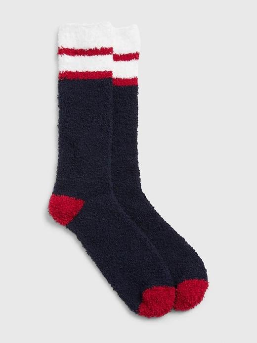 Your dad, brother, and cousin need a pair of Cozy Socks ($8) in their wardrobe, too.