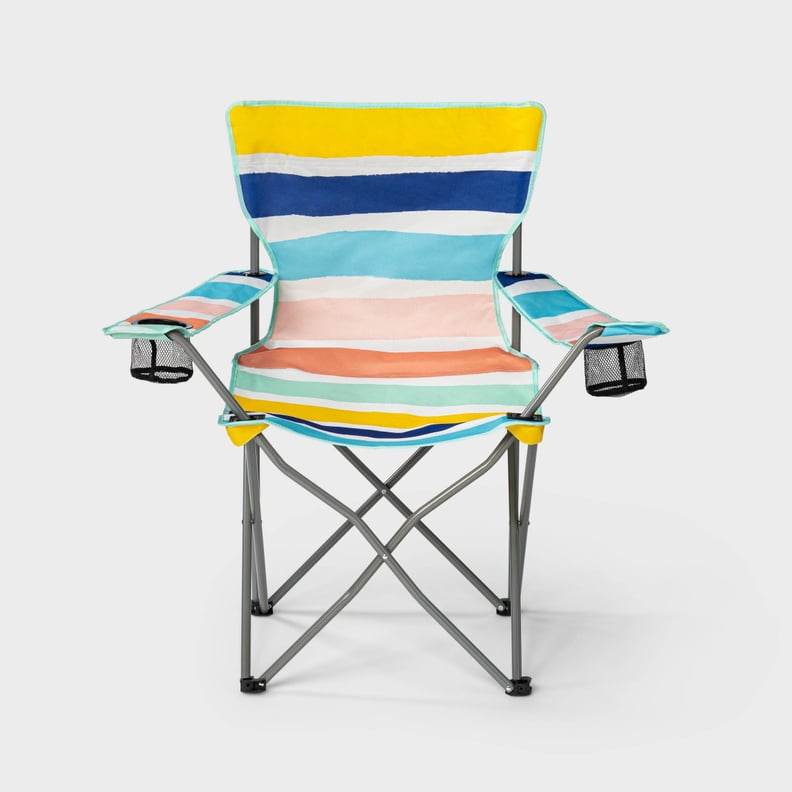 A Portable Chair: Sun Squad Adult Outdoor Portable Chair Stripe
