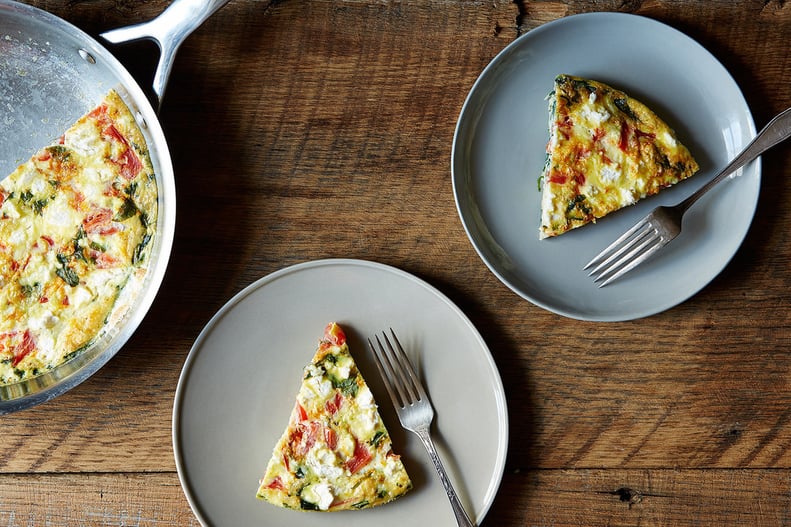 Spinach and Tomato Frittata