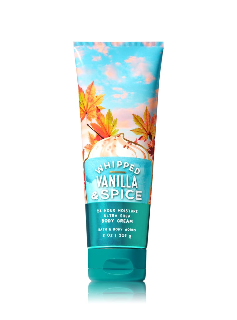 Whipped Vanilla and Spice Ultra Shea Body Cream Bath & Body Works Fall 2018 Body Care Products