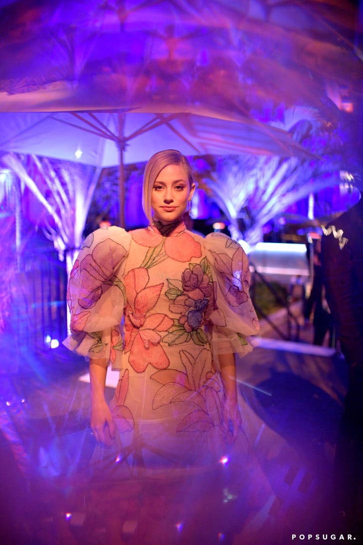 Lili Reinhart at the Vanity Fair Oscars Party 2020 | Riverdale Cast at