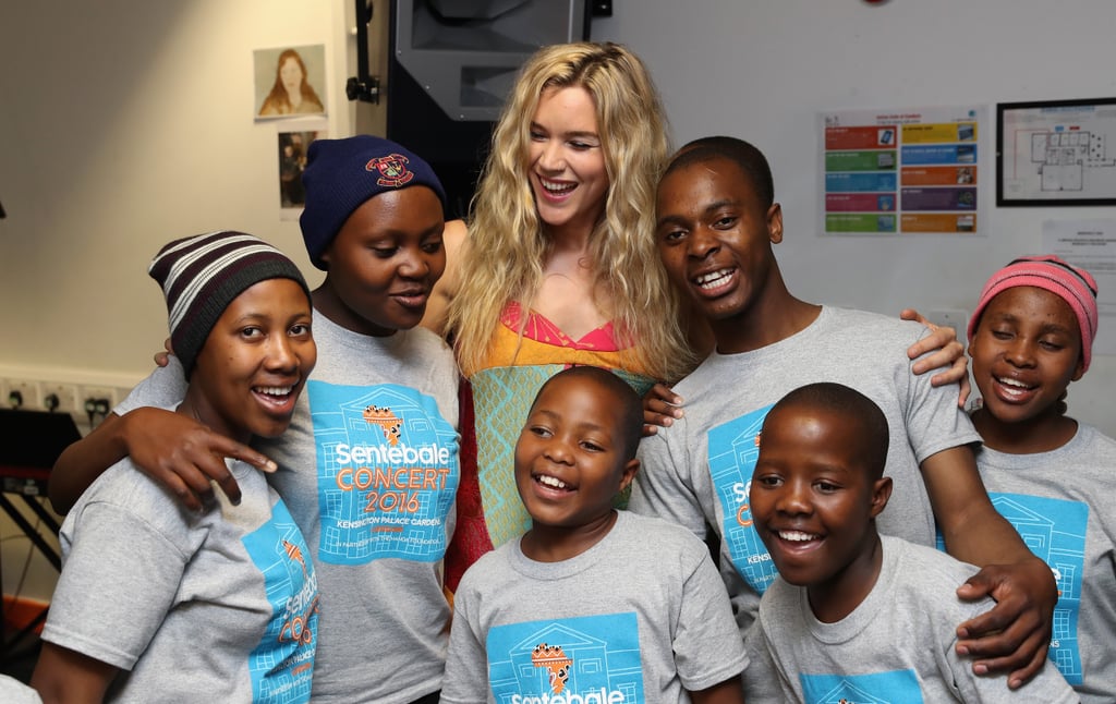 Prince Harry and Joss Stone With Children's Choir June 2016