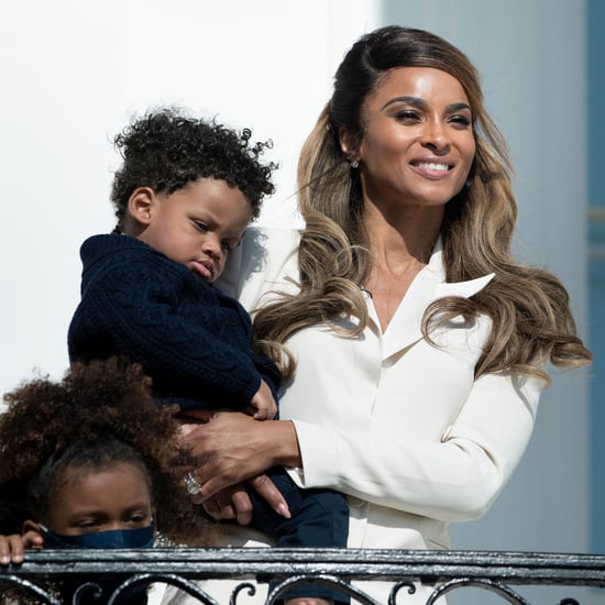 Watch Ciara's Son Win Interrupt White House Press Conference