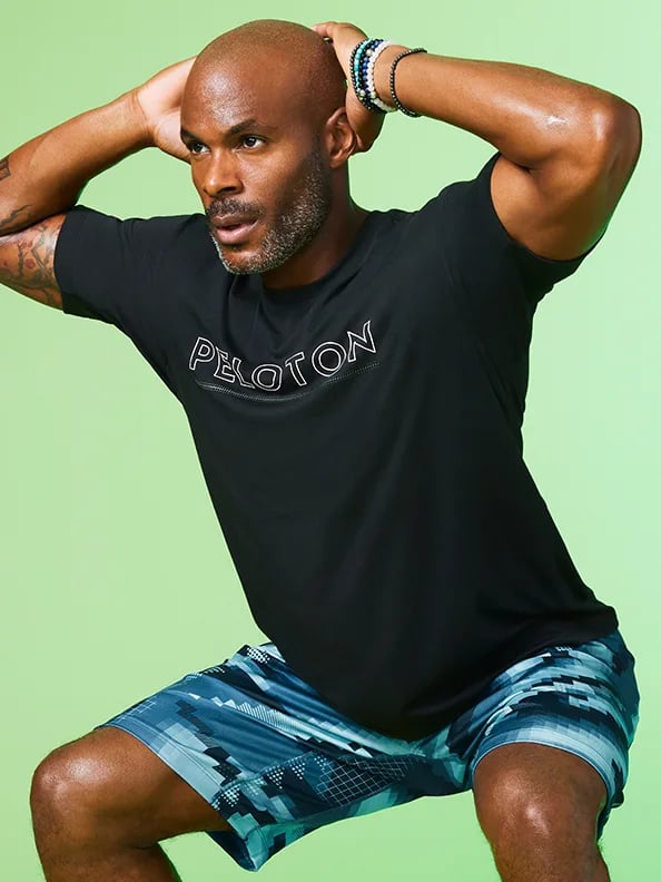 A Classic Black T-Shirt: Adidas x Peloton Short Sleeve Tee