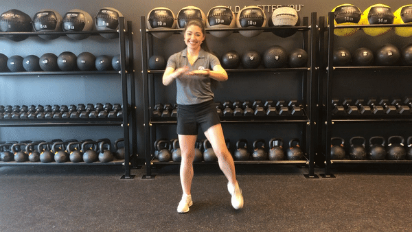 Warmup: Modified High Knees