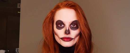 Madelaine Petsch's Halloween 2020 Skeleton Makeup | Video